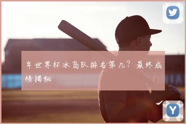 年世界杯冰岛队排名第几？最终成绩揭秘